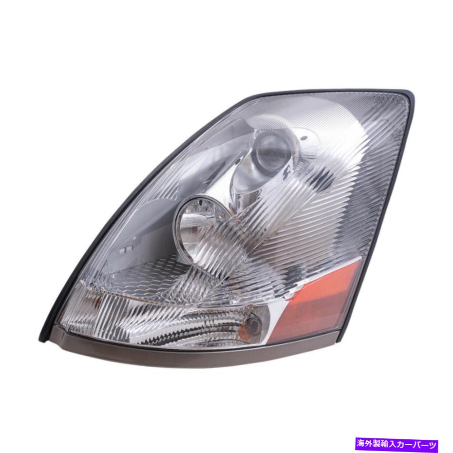USヘッドライト クロムベゼルが付いているハロゲンヘッドライトアセンブリドライバ側04-18 VNL 04-18 VNM Halogen Headlight Assembly Driver Side with Chrome Bezel for 04-18 VNL 04-18 VNM【並行輸入品】