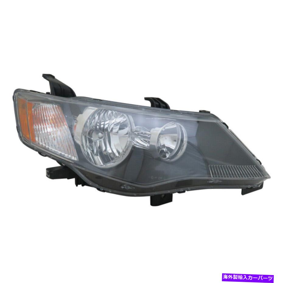 USヘッドライト Headlight Assembly-Capa Certified Right Tycフィット07-08三菱アウトランダー Headlight Assembly-Capa Certified Right TYC fits 07-08 Mitsubishi Outlander【並行輸入品】