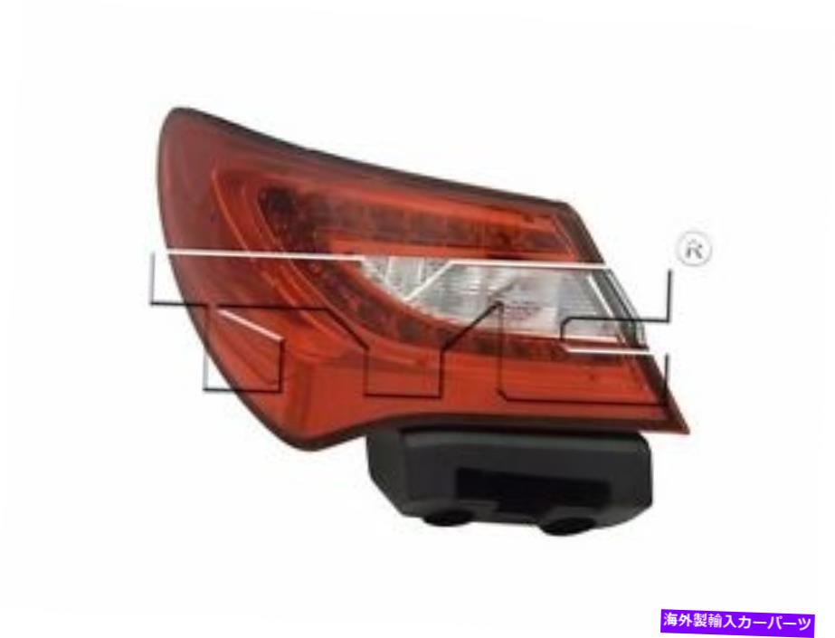 USヘッドライト Chrysler 200 Sedan 2011-2014用TYC NSF認定左サイドテールライトランプ TYC NSF Certified Left Side Tail Light Lamp for Chrysler 200 Sedan 2011-2014【並行輸入品】