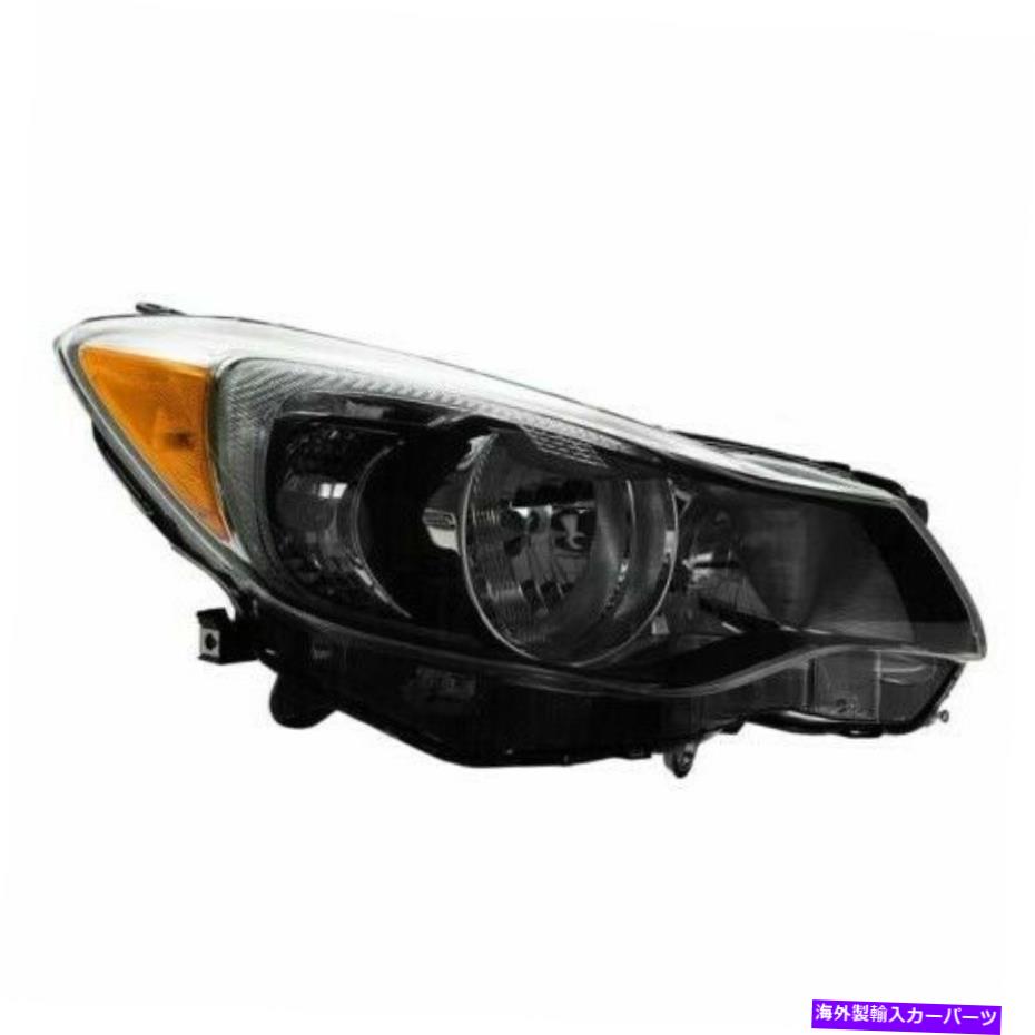 USヘッドライト RH右ヘッドランプハロゲンフィットXV WO /オートライト2012年2013年2013年スバルインプレッサ RH Right Headlamp Halogen Fits XV WO/ Auto Lights fits 2012 2013 Subaru Impreza【並行輸入品】