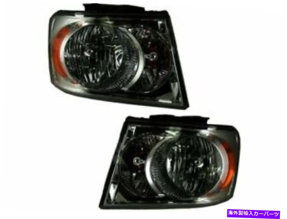 USヘッドライト HeadlightアセンブリセットDodge Durango 2008 2009 2009用Y641TG Headlight Assembly Set Y641TG for Dodge Durango 2008 2007 2009【並行輸入品】