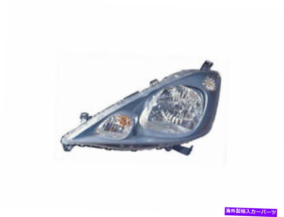 USヘッドライト 2009-2014 Honda Fit 2013 2010 G833CZの左 - 2014年の運転者側のヘッドライトアセンブリ Left - Driver Side Headlight Assembly For 2009-2014 Honda Fit 2013 2010 G833CZ【並行輸入品】
