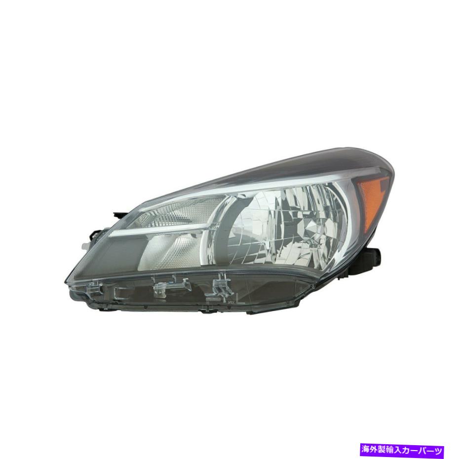 USヘッドライト Toyota Yaris 2015-2017 Pacific Best P34646ドライバーサイドの交換ヘッドライト For Toyota Yaris 2015-2017 Pacific Best P34646 Driver Side Replacement Headlight【並行輸入品】
