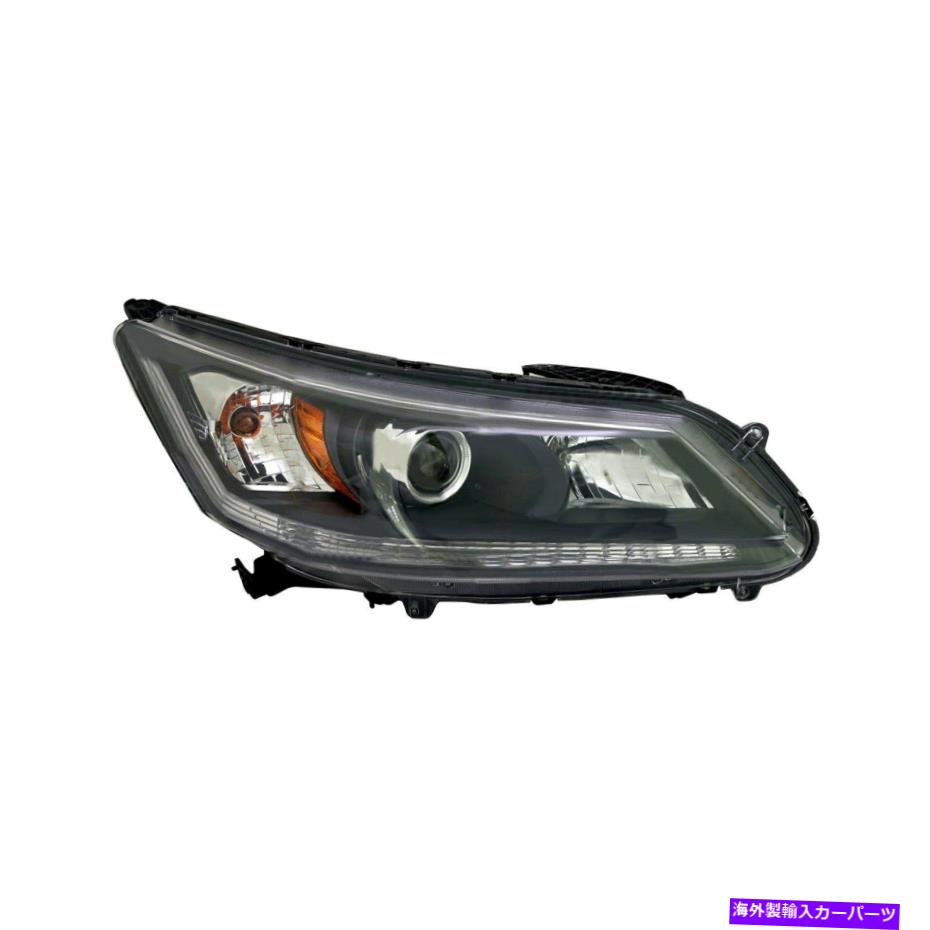 USヘッドライト ホンダアコード2013-2015 TYC 20-9357-00旅客サイドの交換ヘッドライト For Honda Accord 2013-2015 TYC 20-9357-00 Passenger Side Replacement Headlight【並行輸入品】