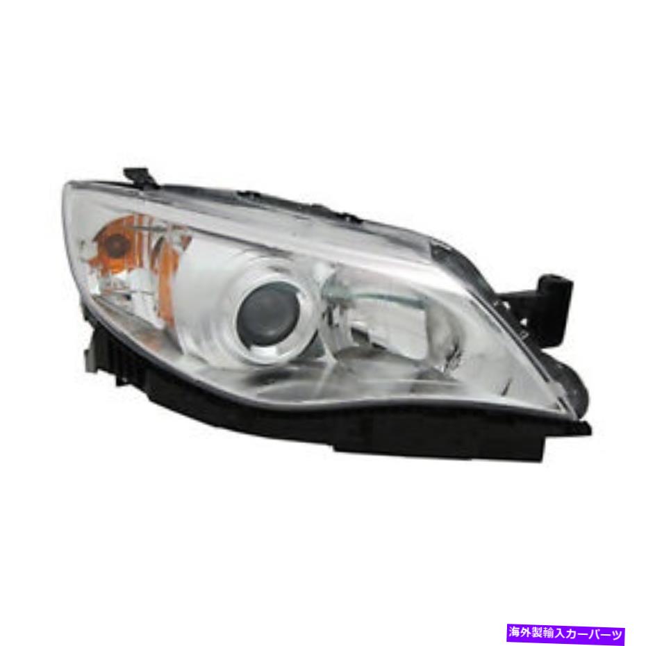 USヘッドライト Chrome SU2503124右ヘッドランプアセンブリコンポジット08-09 Subaru Imperza Chrome SU2503124 Right Headlamp Assembly Composite for 08-09 Subaru Impreza【並行輸入品】