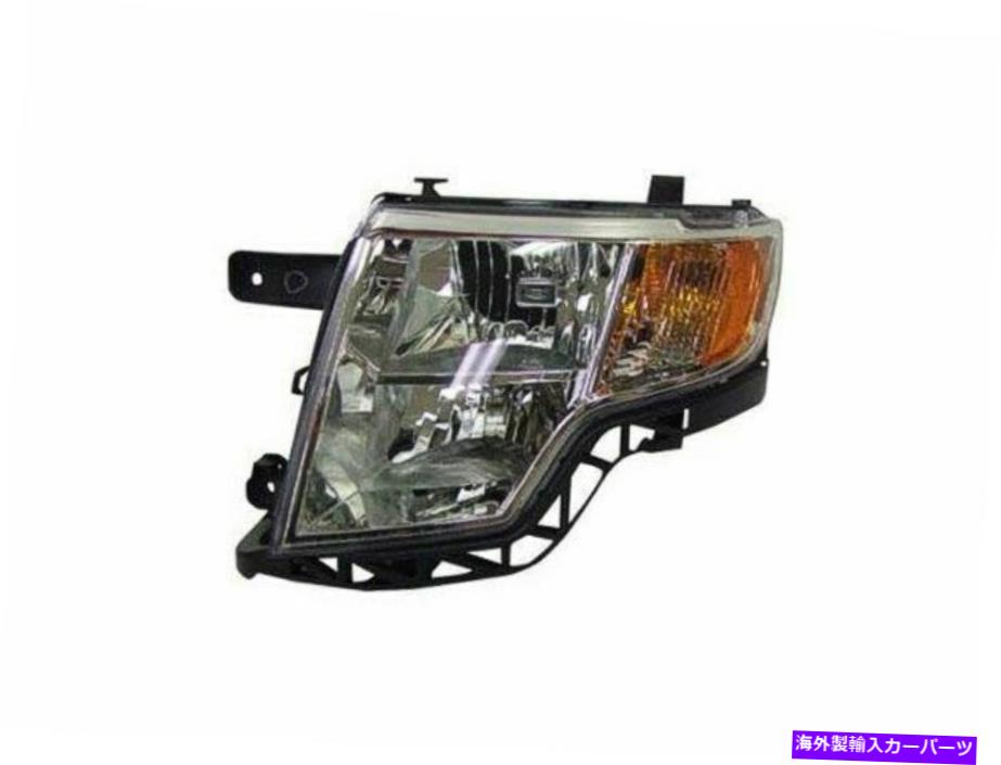 USヘッドライト 2007-2010 Ford Edge Headlightアセンブリの距離 - 運転手側27237VB 2008 2009 For 2007-2010 Ford Edge Headlight Assembly Left - Driver Side 27237VB 2008 2009【並行輸入品】