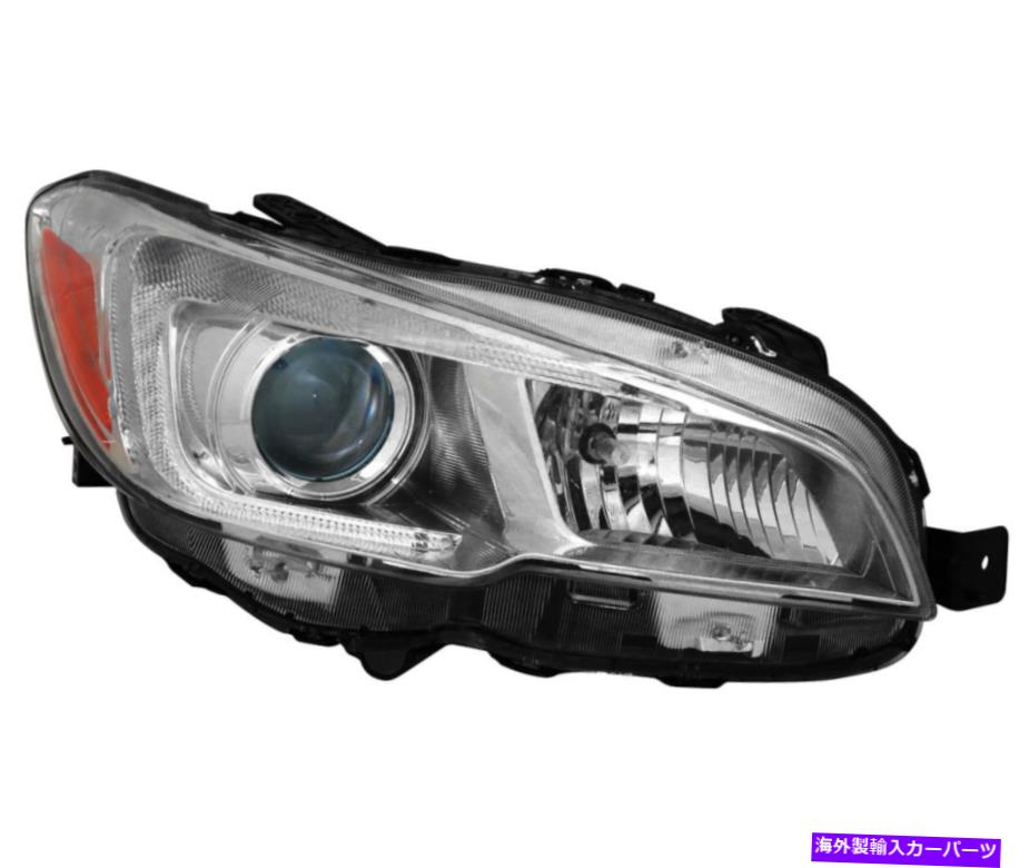 USヘッドライト Headlight Headlamp（w /球根）2015年から2018年の新右助手席側Subaru WRX Headlight Headlamp (w/Bulb) NEW Right Passenger Side For 2015-2018 Subaru WRX【並行輸入品】