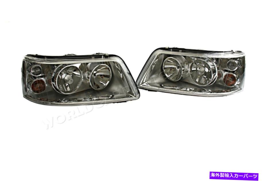 USヘッドライト ヘッドランプセット右+左ツインフォルクスワーゲンVW Transporter Multivan T5 IV 03-09 Headlamp Set Right+Left Twin For Volkswagen VW Transporter Multivan T5 IV 03-09【並行輸入品】