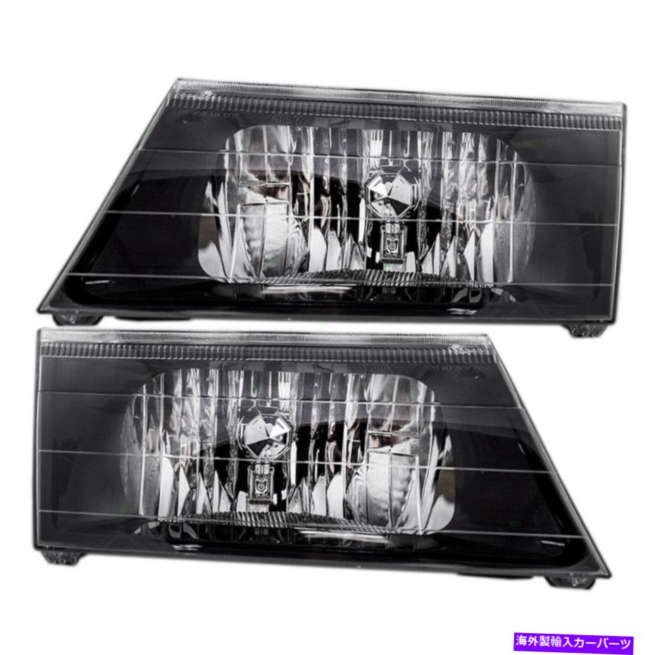 USヘッドライト ペアセットヘッドライト2003-2004 Mercury Marauderのためのヘッドランプハウジングアセンブリ Pair Set Headlights Headlamp Housing Assembly for 2003-2004 Mercury Marauder【並行輸入品】