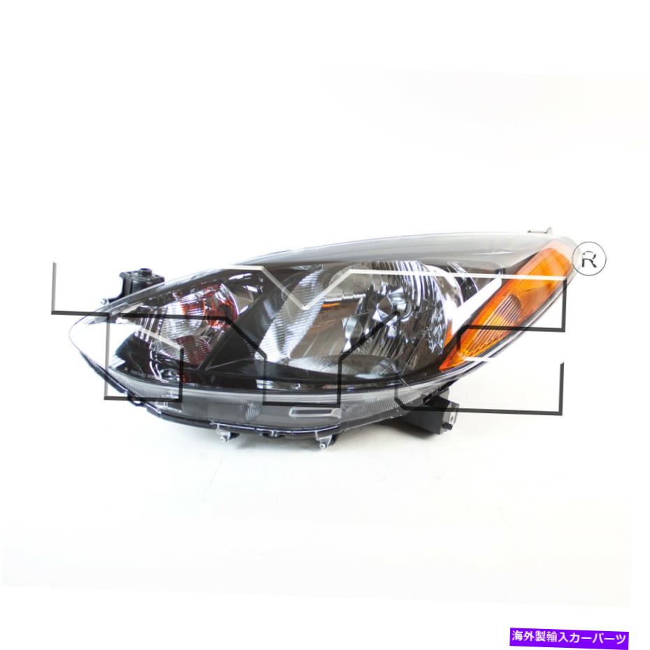 USヘッドライト 11-14 Mazda Mazda-2用ヘッドライトフロントランプ左ドライバー Headlight Front Lamp for 11-14 Mazda Mazda-2 Left Driver【並行輸入品】