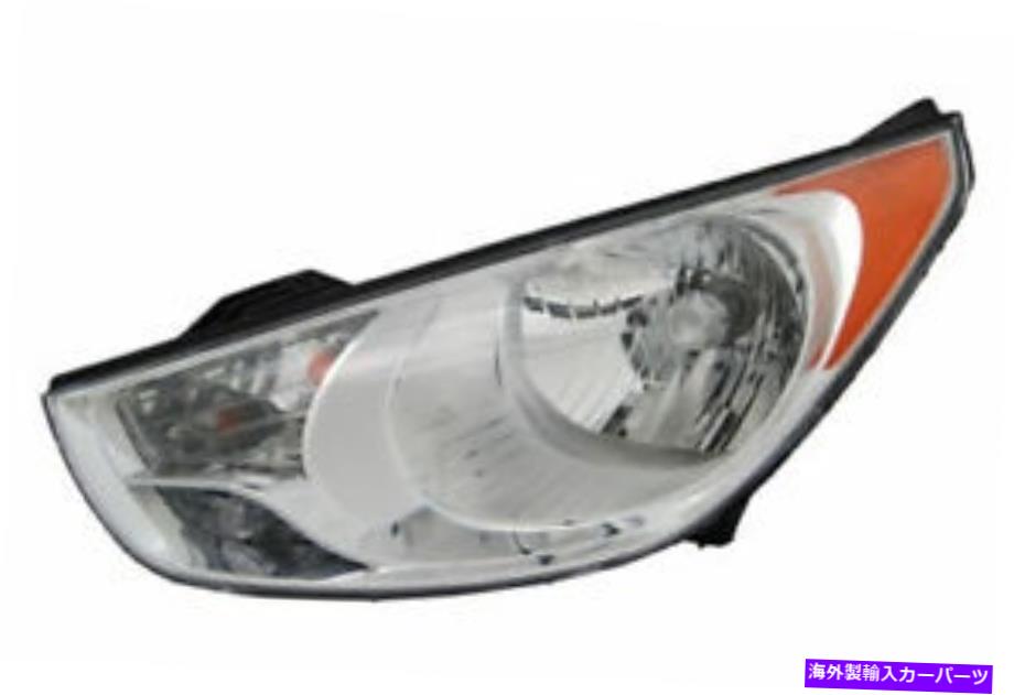 USヘッドライト Hyundai Tucson Left Driver Capaのヘッドライトフロントランプ Headlight Front Lamp for 10-13 Hyundai Tucson Left Driver CAPA【並行輸入品】
