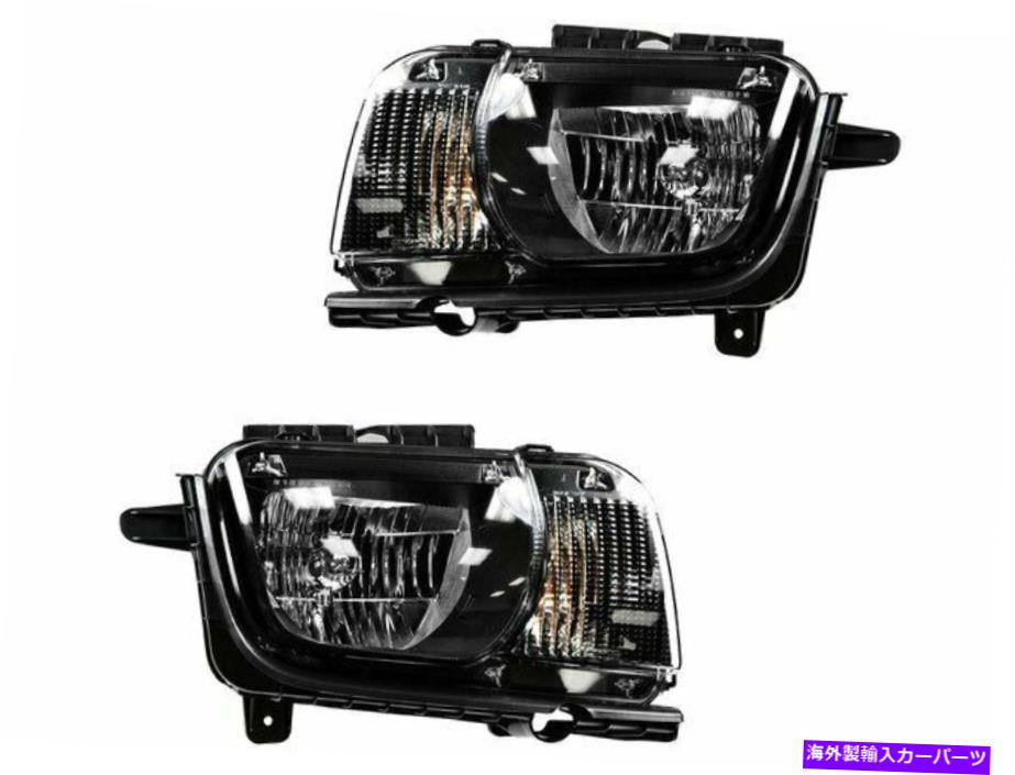 USヘッドライト 2010-2013シボレーカマロヘッドライト集合セット89882SV 2011 2012 For 2010-2013 Chevrolet Camaro Headlight Assembly Set 89882SV 2011 2012【並行輸入品】