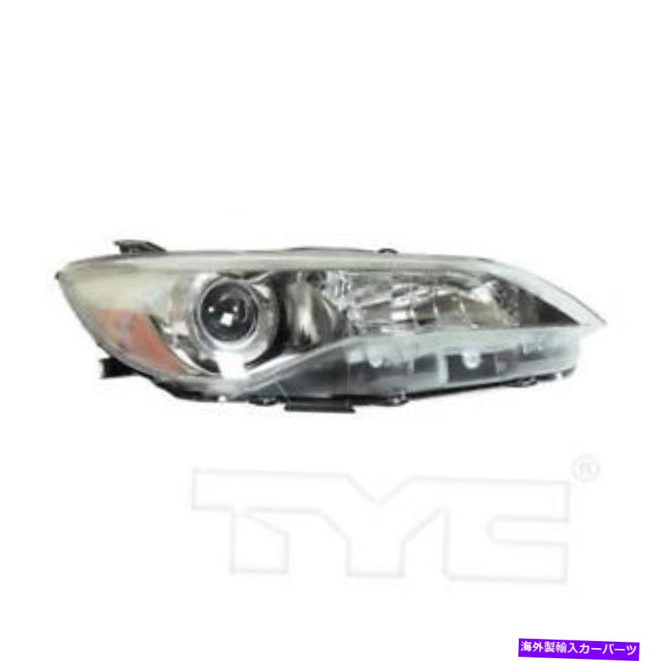 USヘッドライト Headlight 2017 Camry New Capa Am As Assy在庫権利 Headlight Fits 2017 Camry New CAPA AM Assy In Stock Premium Right【並行輸入品】