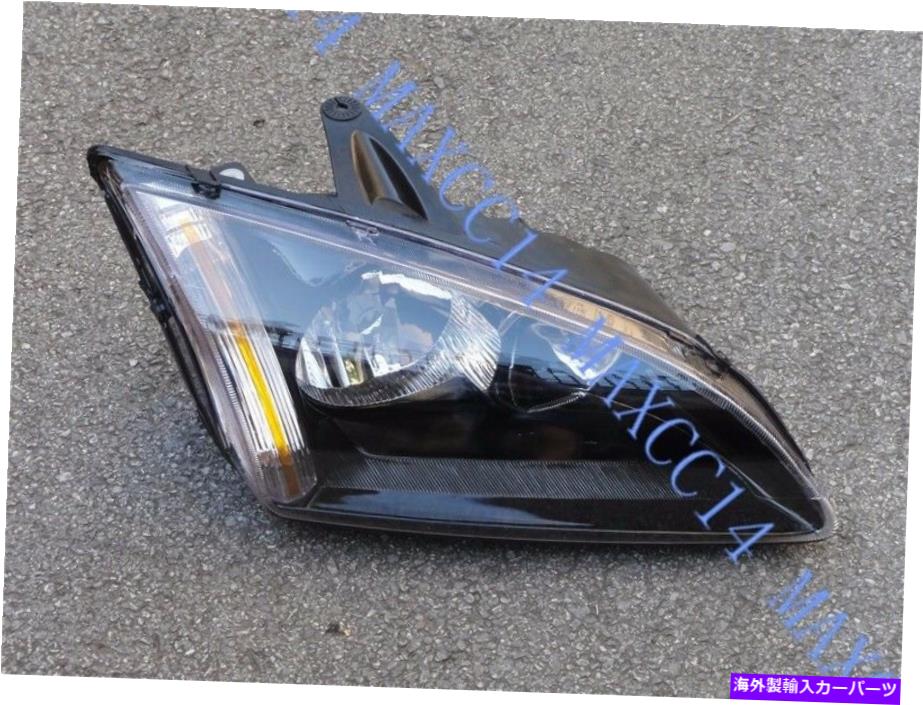 USヘッドライト フォードフォーカス2005のための旅客サイドRHブラックヘッドライトヘッドランプヘッドランプライト Passenger side RH Black Headlight Headlamp Head Lamp Light FOR FORD FOCUS 2005【並行輸入品】|Us Custom Parts Shop USDM
