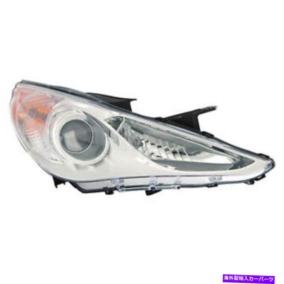 USヘッドライト HY2503159C旅客サイドヘッドライトアセンブリ HY2503159C PASSENGER SIDE HEAD LIGHT ASSEMBLY【並行輸入品】