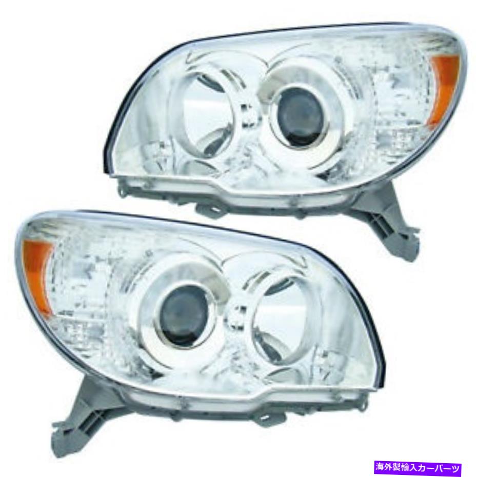 USヘッドライト フロントヘッドライトペアセット06-09トヨタ4Runner Limited / SR5左右 Front Headlights Pair Set for 06-09 Toyota 4Runner Limited/SR5 Left & Right【並行輸入品】