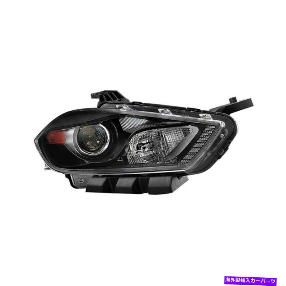 USヘッドライト Dodge Dart 13-16ヘッドライトHD-JH-DDART13-H - R旅客サイドブラックファクトリー For Dodge Dart 13-16 Headlight HD-JH-DDART13-H--R Passenger Side Black Factory【並行輸入品】
