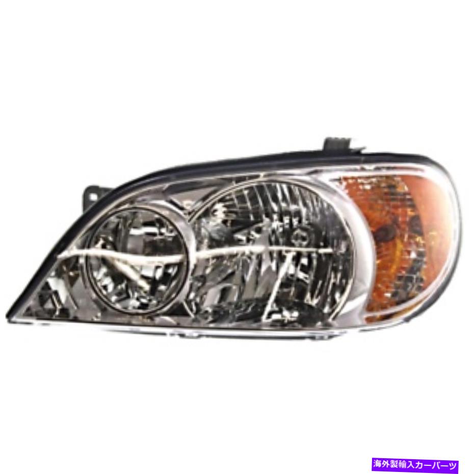USヘッドライト フィット02-05セドナ左ドライバーハロゲンヘッドライトアセンブリ Fits 02-05 Sedona Left Driver Halogen Headlight Assembly【並行輸入品】