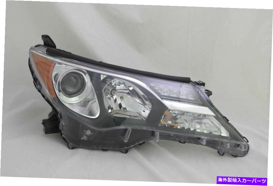 USヘッドライト 2013年 - 2014年トヨタRAV4の右側のヘッドライトアセンブリ（アメリカ/日本製造） Right Side Headlight Assembly For 2013-2014 Toyota RAV4 (USA/Japan Built)【並行輸入品】