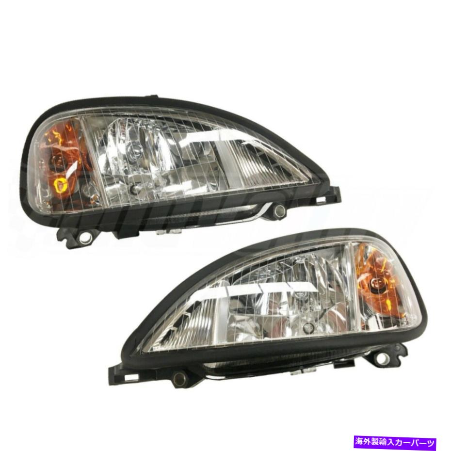 USヘッドライト ヘッドライトヘッドランプ（W /電球）2004-2017 FreightLiner Columbia Pair Of Headlights Headlamps (w/Bulb) For 2004-2017 Freightliner Columbia【並行輸入品】