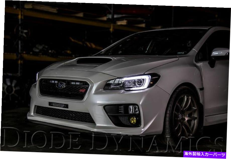 USヘッドライト 2015- 2021 Subaru WRX C-LightスイッチバックLEDボードW / DRLハーネスダイオードダイオードダイナミクス 2015-2021 Subaru WRX C-Light Switchback LED Boards w/DRL Harness Diode Dynamics【並行輸入品】