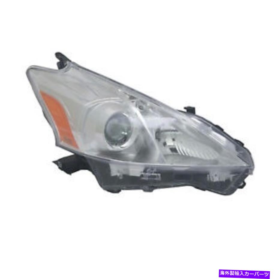 USヘッドライト TO2519137N旅客サイドハロゲンヘッドライトアセンブリ TO2519137N PASSENGER SIDE HALOGEN HEAD LIGHT ASSEMBLY【並行輸入品】