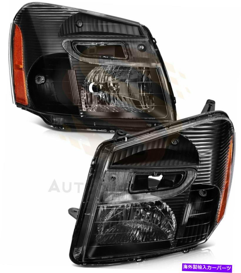 USヘッドライト ヘビーEquinox 2005-2009ヘッドライトアセンブリドライバー＆旅客サイズセット Fits Chevy Equinox 2005-2009 Headlights Assembly Driver & Passenger Sides Set【並行輸入品】