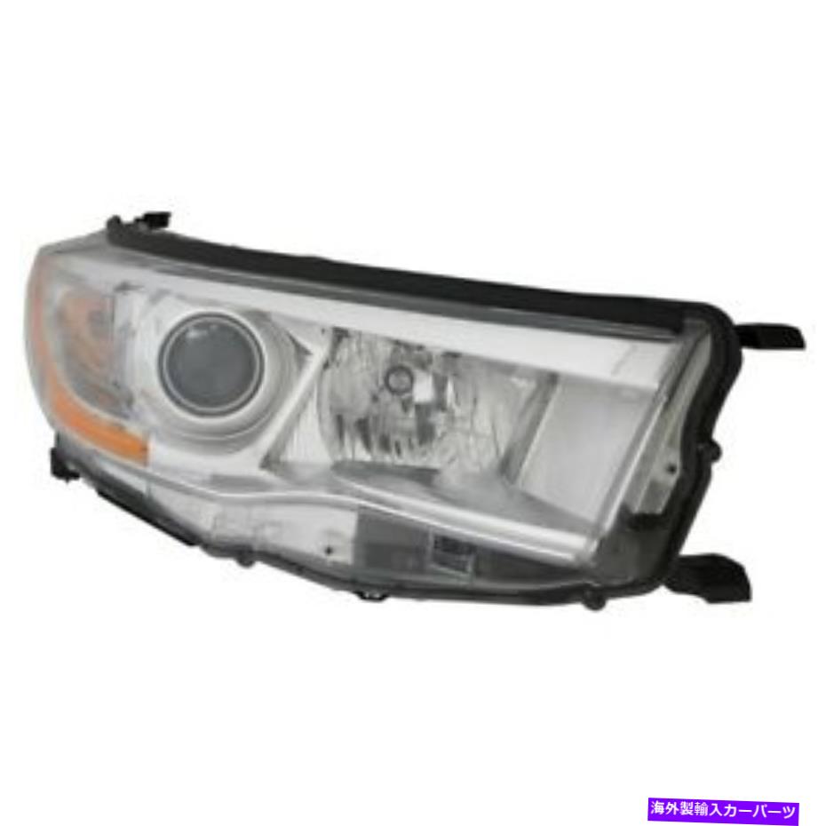 USヘッドライト 2014年から2016年にかけてヘッドライト正しい高品質CAPA TOYOTA HIGHLANER /ハイブリッド Headlight Right High Quality CAPA For 2014-2016 Toyota Highlander/ Hybrid【並行輸入品】