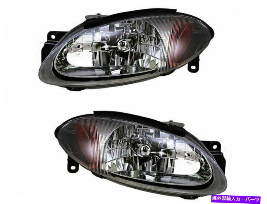 USヘッドライト 2000-2003フォードエスコートヘッドライトセット93264WC 2001 2002 ZX2クーペ For 2000-2003 Ford Escort Headlight Assembly Set 93264WC 2001 2002 ZX2 Coupe【並行輸入品】
