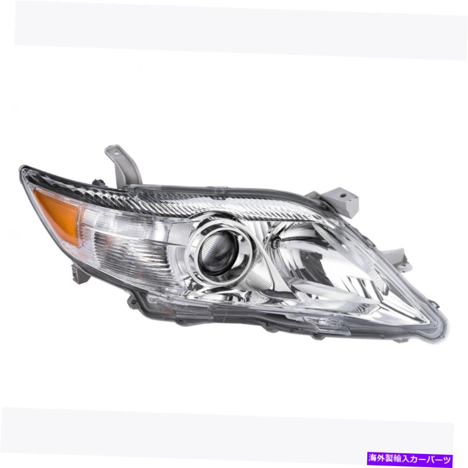 USヘッドライト 旅客サイドヘッドランプアセンブリコンポジット - フィット2010-2011トヨタカムリ Passenger Side Headlamp Assembly Composite - Fits 2010-2011 Toyota Camry【並行輸入品】