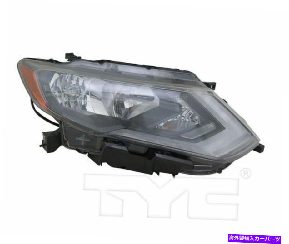 USヘッドライト 日産ローグ2017-2018モデルのTYC NSF右側ハロゲンヘッドライト TYC NSF Right Side Halogen Headlight For Nissan Rogue 2017-2018 Models【並行輸入品】