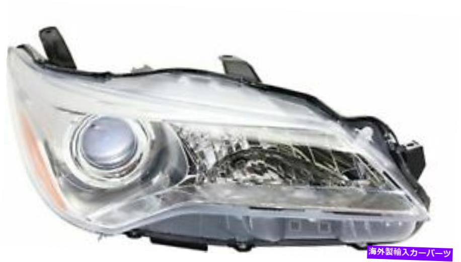 USヘッドライト 2015-2017トヨタカムリから2503222Cのための旅客側クリアレンズヘッドライト Passenger Side Clear Lens Headlight for 2015-2017 Toyota Camry TO2503222C【並行輸入品】