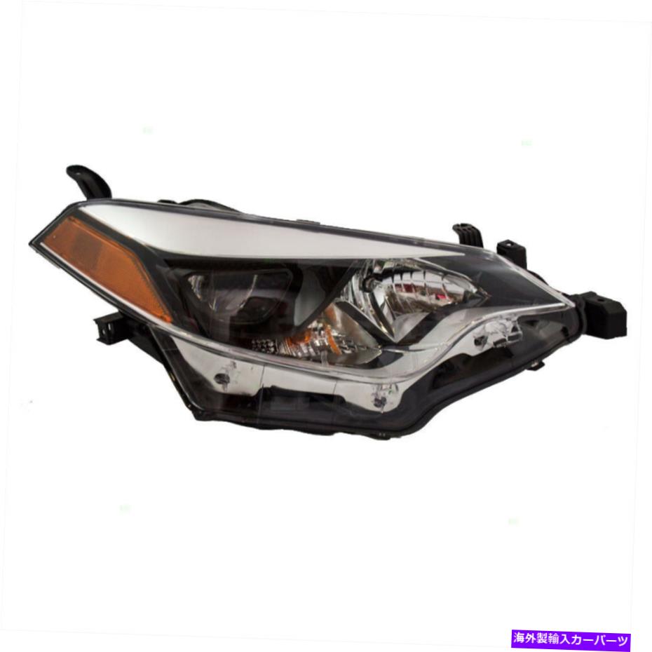 USヘッドライト トヨタカローラ14-16乗客ヘッドライトヘッドランプアセンブリ81110-02J60 Fits Toyota Corolla 14-16 Passengers Headlight Headlamp Assembly 81110-02E60【並行輸入品】