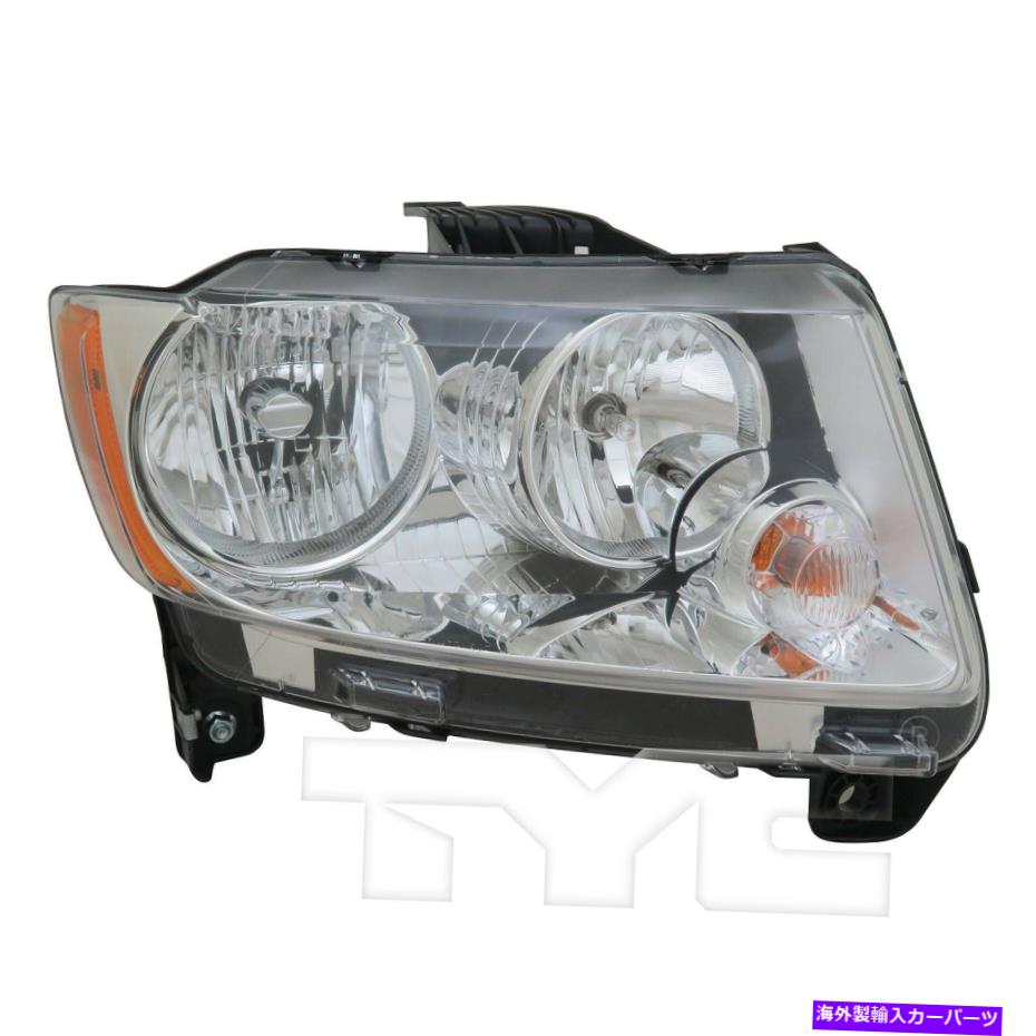 USヘッドライト 11-13ジープコンパス右乗客カーパ用ヘッドライトフロントランプ Headlight Front Lamp for 11-13 Jeep Compass Right Passenger CAPA【並行輸入品】 45,947円