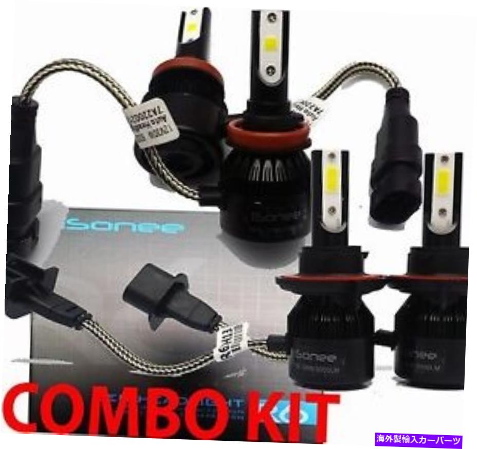 USヘッドライト CGD R6 Sシリーズ3200 LMS 30Wキセノン明るい白LEDキットH11とH13電球 CGD R6 S - Series 3200 Lms 30W Xenon Bright White LED Kit H11 and H13 Bulbs【並行輸入品】