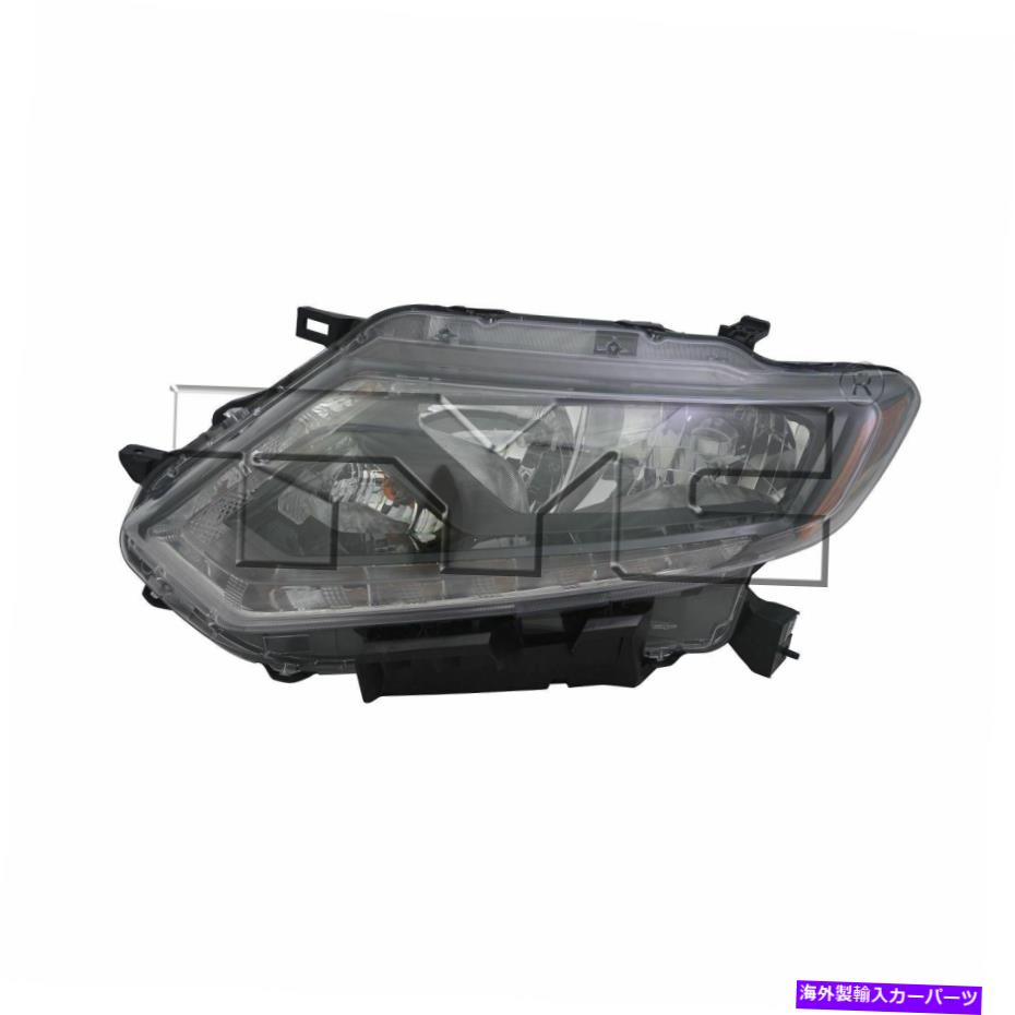 USヘッドライト 2014-2016日産不正運動側ハロゲンヘッドライトヘッドランプLH For 2014-2016 Nissan Rogue Driver Side Halogen Headlight Head Lamp LH【並行輸入品】
