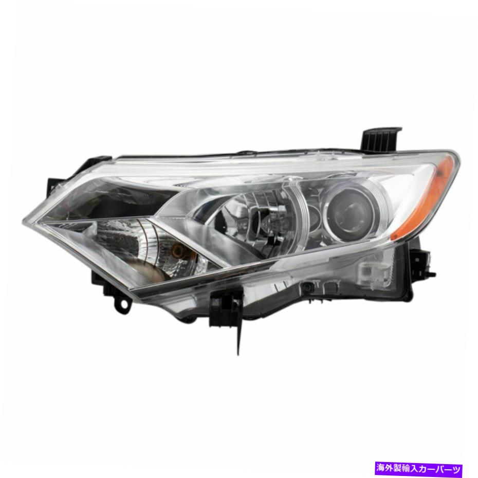 USヘッドライト 日産探求のためのヘッドライトランプアセンブリ左運転側LF LHハロゲン Headlight Lamp Assembly Left Driver Side LF LH Halogen for Nissan Quest【並行輸入品】