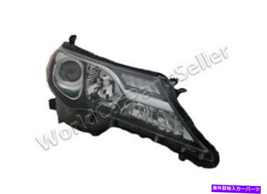 USヘッドライト 手動ヘッドライトフロントランプ右フィットトヨタRAV 4 2013-アメリカ合衆国タイプ Manual Headlight Front Lamp Right Fits TOYOTA RAV 4 2013- Usa type【並行輸入品】