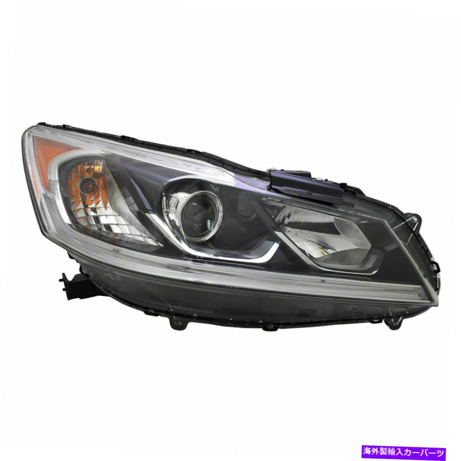 USヘッドライト Honda Accord Sedan LX 2016-2017のためのTYC右側ハロゲンヘッドライト TYC Right Side Halogen Headlight For Honda Accord Sedan LX 2016-2017 Models【並行輸入品】 45,947円