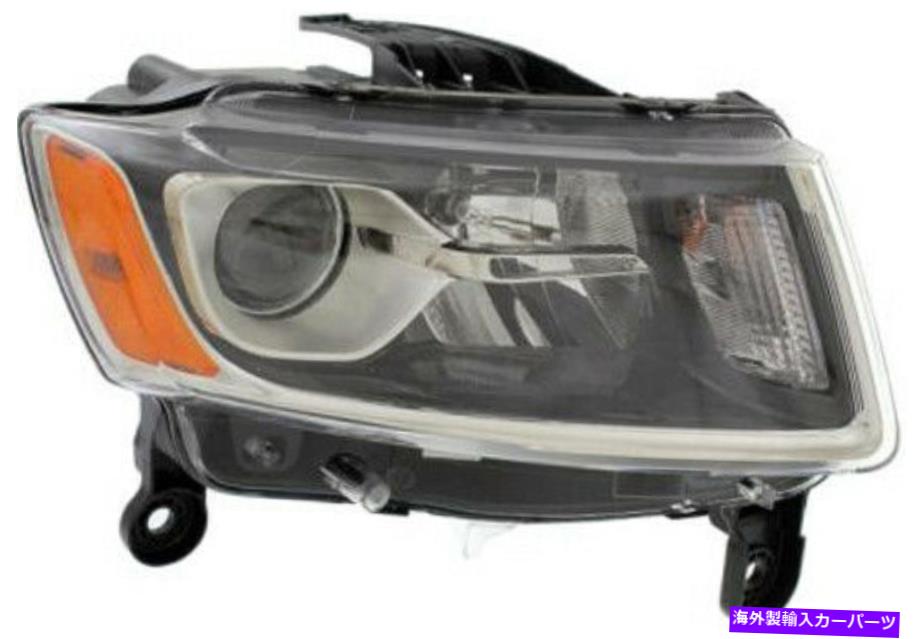 USヘッドライト 14-16ジープグランドチェロキーのための右助手席側ヘッドライトヘッドランプ Right Passenger Side Headlight Head Lamp for 14-16 Jeep Grand Cherokee【並行輸入品】