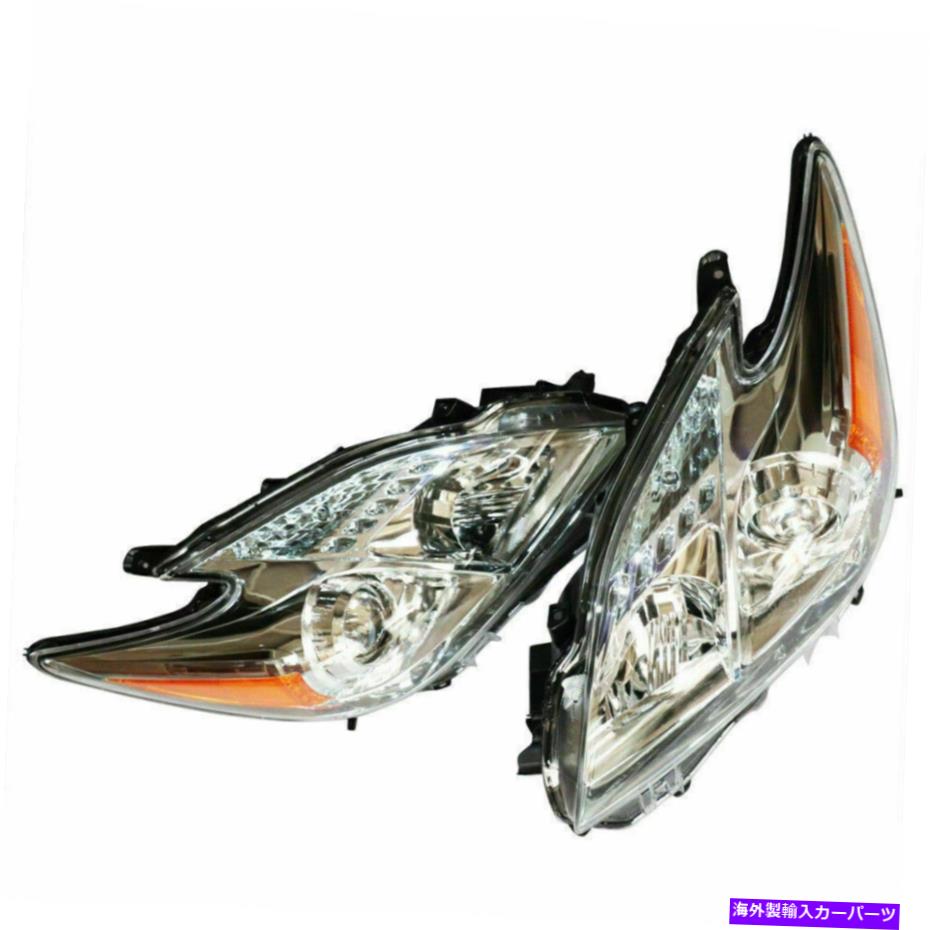 USヘッドライト ヘッドライトヘッドランプLH左＆RH右ペア10-11トヨタプリウス Headlight Headlamp LH Left & RH Right Pair Set for 10-11 Toyota Prius【並行輸入品】 45,947円