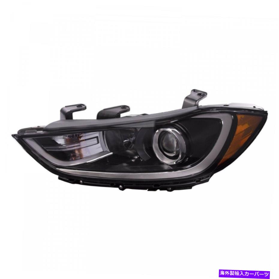 USヘッドライト 2017年2018 Hyundai Elantra左ドライバー92101F3000電球のヘッドライトの交換 Headlight Replacement for 2017 2018 Hyundai Elantra Left Driver 92101F3000 Bulb【並行輸入品】
