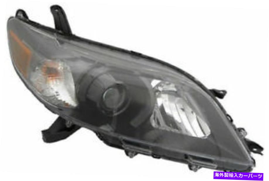 USヘッドライト 2011 - 2014年TYシエナヘッドライトSEモデル右助手席側 2011 - 2014 Fits For TY Sienna Headlight SE Model Right Passenger Side【並行輸入品】