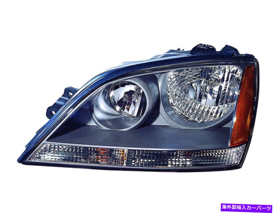 USヘッドライト 2005年2006年Sorento SUVブラックハウジング左運転側の交換 Headlight Replacement for 2005 2006 Sorento SUV Black Housing Left Driver Side【並行輸入品】