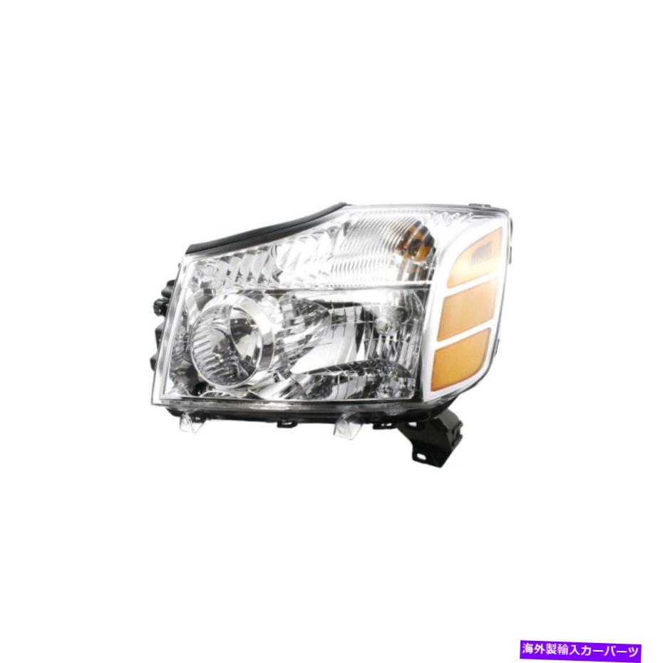 USヘッドライト Headlight - 260107S026 04-07日産Armada Titan（左ドライバ）NSF Headlight - DEPO For 260107S026 04-07 Nissan Armada Titan (Left Driver) NSF【並行輸入品】 46,814円