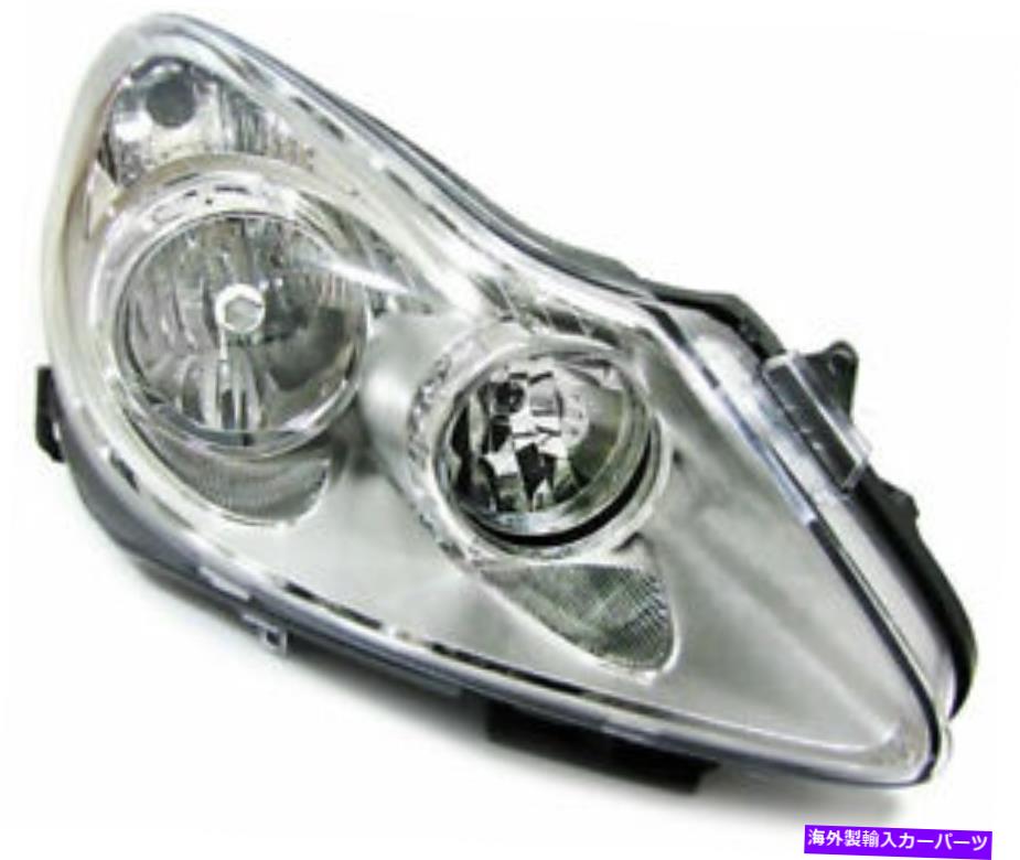 USヘッドライト Opel Corsa D 7/2006の右助手席側ヘッドライト - 1/2011 RIGHT PASSENGER SIDE HEADLIGHT FOR OPEL CORSA D 7/2006 - 1/2011【並行輸入品】 46,814円