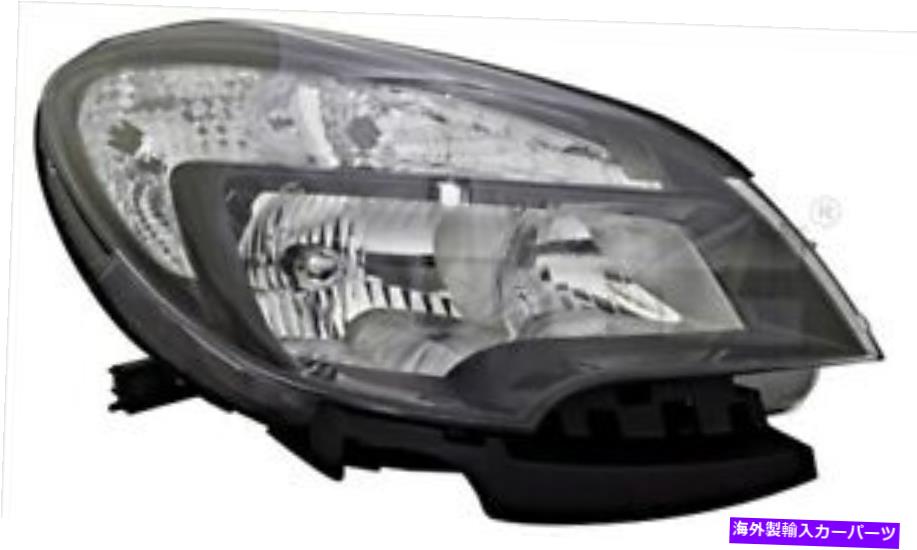 USヘッドライト TYCのヘッドライトはOpel Mokka x 1216879のための黒の左に黒くなった TYC Headlight Left Black For OPEL Mokka X 1216879【並行輸入品】