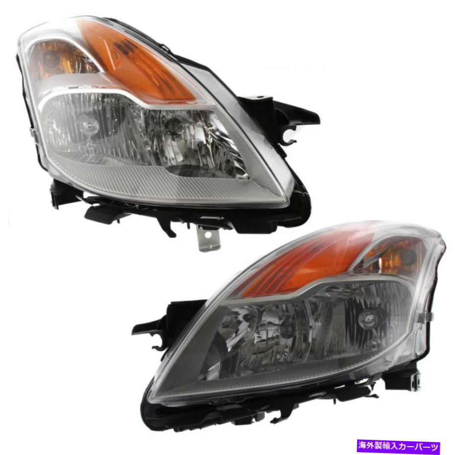 USヘッドライト Headlightは2008年から2009年の日産Altima Coupeの左右に設定されています2PC Headlight Set For 2008-2009 Nissan Altima Coupe Left and Right With Bulb 2Pc【並行輸入品】 45,947円