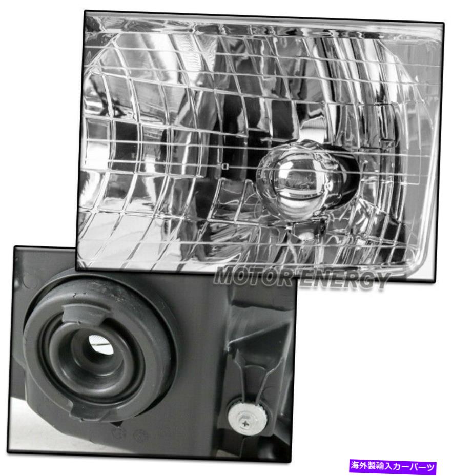 USヘッドライト 06-14ホンダリッジラインピックアップクロームヘッドライトランプ+ LED DRL信号左+右 FOR 06-14 HONDA RIDGELINE PICKUP CHROME HEADLIGHT LAMP+LED DRL SIGNAL LEFT+RIGHT【並行輸入品】