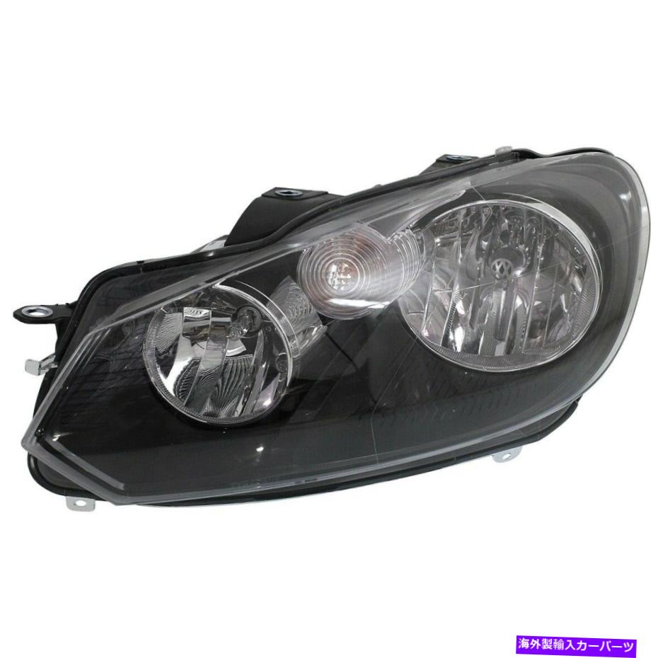 USヘッドライト 2010-2014 Volkswagen Jetta 4Doorワゴン左ハロゲンw /電球 Headlight For 2010-2014 Volkswagen Jetta 4Door Wagon Left Halogen w/ Bulb【並行輸入品】